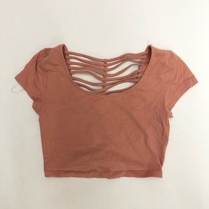 Pink Crop Top